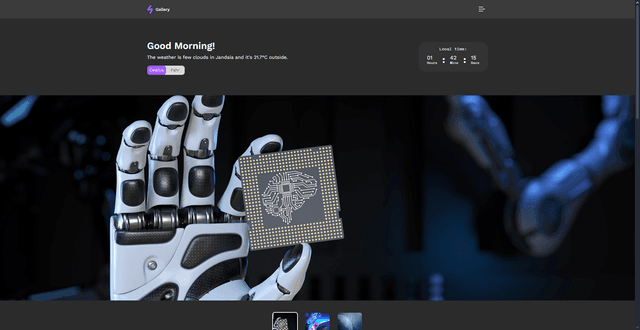 Gallery Weather Dashboard